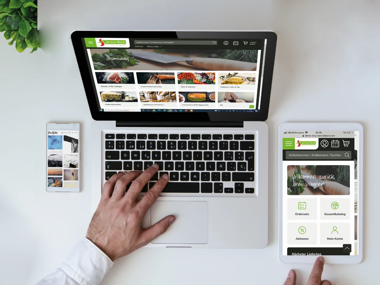 Webshop und die Möglichkeiten