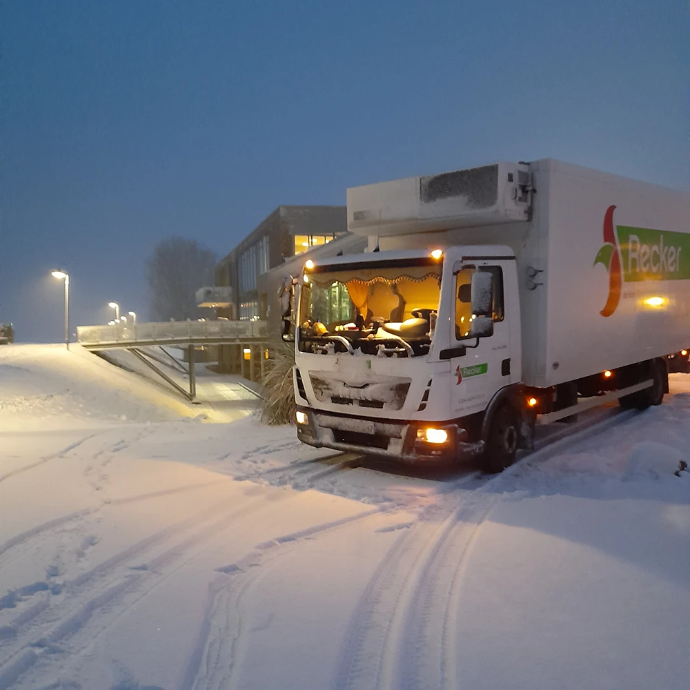 LKW im Schnee LKW im Schnee